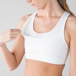Lululemon White Stuff Your Bra - Size 8